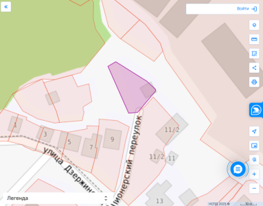 Участок в центре Азова, собственник.