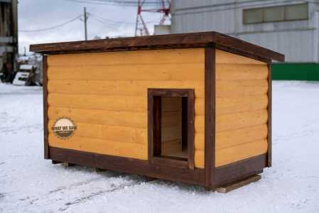 Будки для собак.