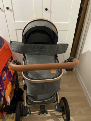 Коляска 3 в 1 BibiKids с автокреслом 0+