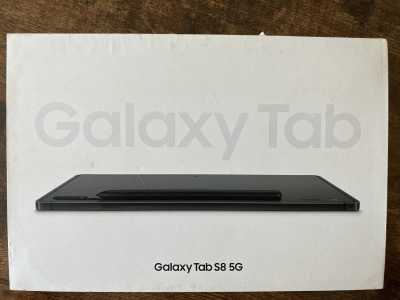 Планшет Samsung Galaxy Tab S8 (2022), 8/128ГБ, Wi-Fi + Cellular