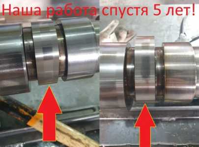 Восстановление кулачков распредвала с гарантией