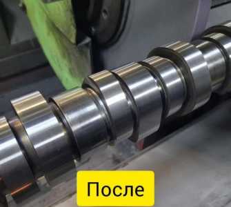 Восстановление кулачков распредвала с гарантией