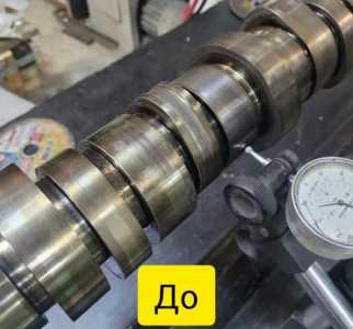Восстановление кулачков распредвала с гарантией
