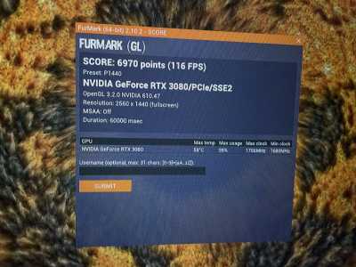 MSI 3080 VENTUS 3X 10gb