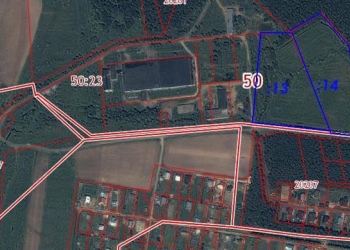 Земельный участок 2х2,5Га