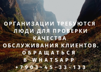 Проверка качества обслуживания