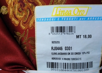 Итальянская ткань для штор, бренд Linea Oro, 80 видов