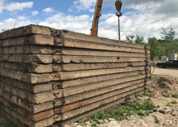 Плиты дорожные бу