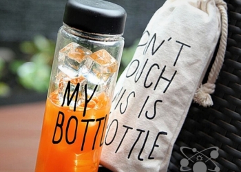 Новая Бутылка My Bottle с чехлом