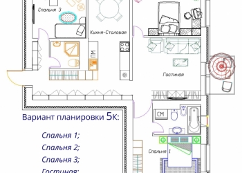 4-5К. 8 окон.Двор без машин.