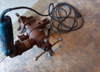 Фаскосъемник Мангуст 200-Электро для обработки и расточки торцов труб