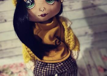 Интерьерные куклы ручной работы)