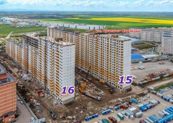 Студия в Краснодаре (Новострой), 18,92 м2, 6/10 эт.