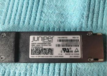 Трансивер Juniper qsfp-100gbase-lr4 smf 10km 1310nm 75C