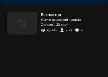 Гос. Поддержка