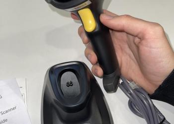 Сканер Штрихкодов 2D беспроводной с док-станцией