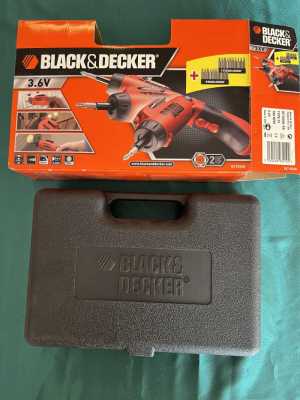 Шуруповерт BLACK DECKER