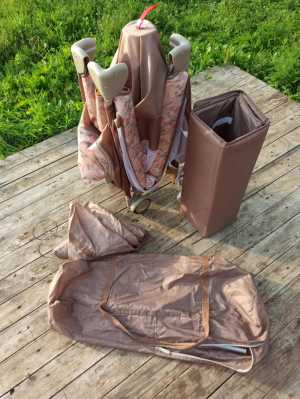 Манеж и матрас