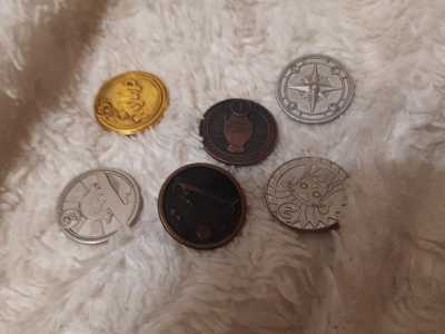 Монеты из пятёрочки 6 штук