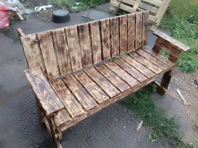 Скамейка садовая