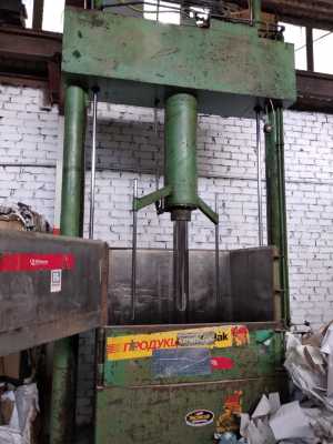 Гидравлический пресс для макулатуры, тбо б/у