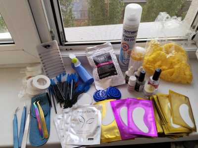 Материалы для наращивания ресниц