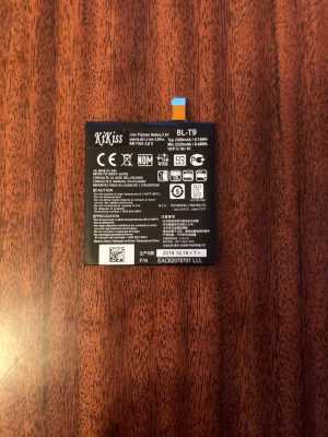 Батарея на телефон LG