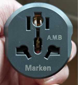 Переходник для розетки евровилка 16A