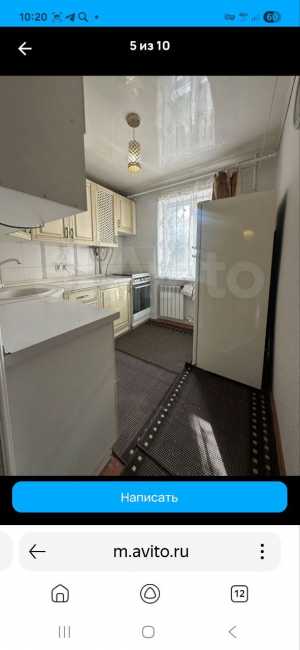 1-к квартира, 32 м2, 2/5 эт.первая линия у моря