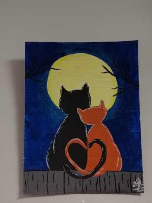 Картина акрилом