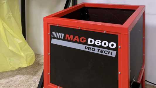 Дробилка-измельчитель MAG D600 - производство крошки из лома пенопласта