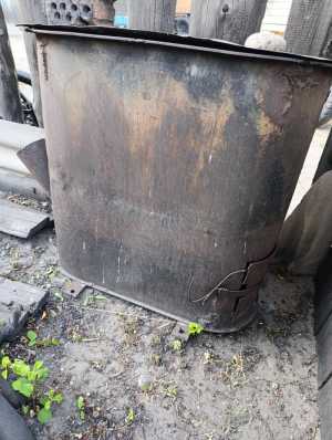 Печка металлическая. Б/у.