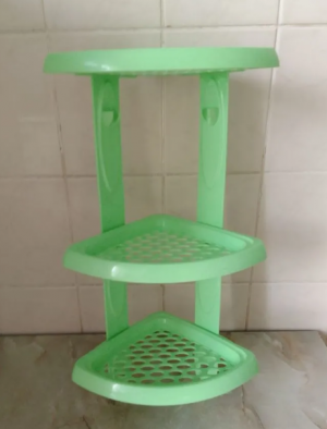 Угловая полка для ванной