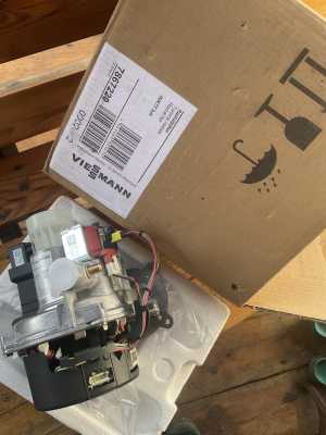 Viessmann Vitodens 200-W B2HF-32 вентилятор в сборе с газ. клапаном art.7867220