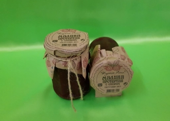 Малина протертая с сахаром