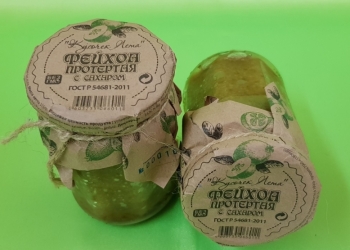 Фейхоа протертая с сахаром