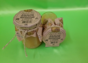 Лимон протертый с сахаром