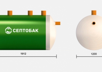 Септик от производителя СептоБак био-2.0PR под ключ