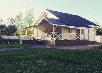 Зимний загородный дом