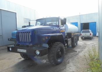 Автоцистерна УРАЛ 4320-1951-40 для питьевой воды