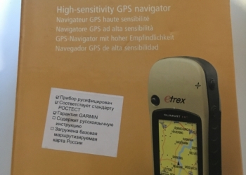 Навигатор GPS Garmin для туристов, охотников и грибников