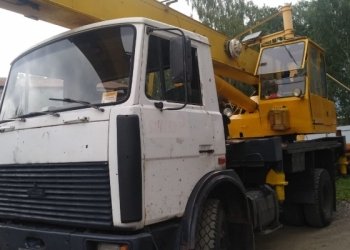 Автокран на базе МАЗ 16/18 1996 г продам состояние рабочее комп есть