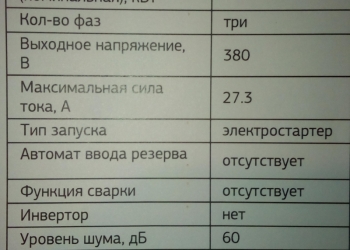 Дизель электростанция