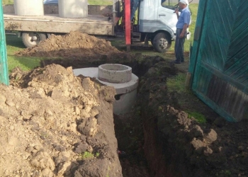 ЖБИ септики кессоны монтаж под ключ