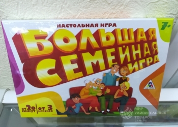 Настольная игра Большая семейная игра 2699887