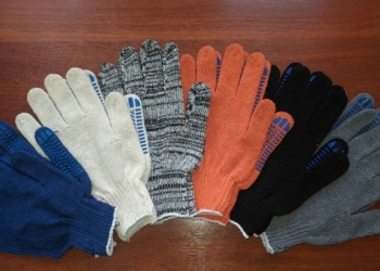 Перчатки х/б рабочие