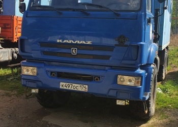 КАМАЗ 43118 Фургон с гидроманипуляторо Palfinger PK85
