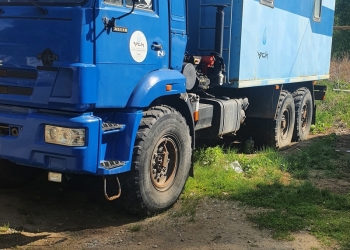 КАМАЗ 43118 Фургон с гидроманипуляторо Palfinger PK85