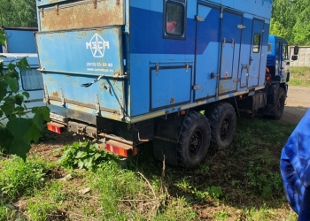 КАМАЗ 43118 Фургон с гидроманипуляторо Palfinger PK85