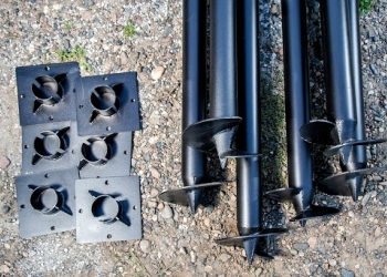 Винтовые сваи D 159, L 3500